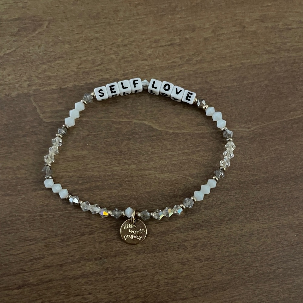 Self love little words project bracelet L/XL